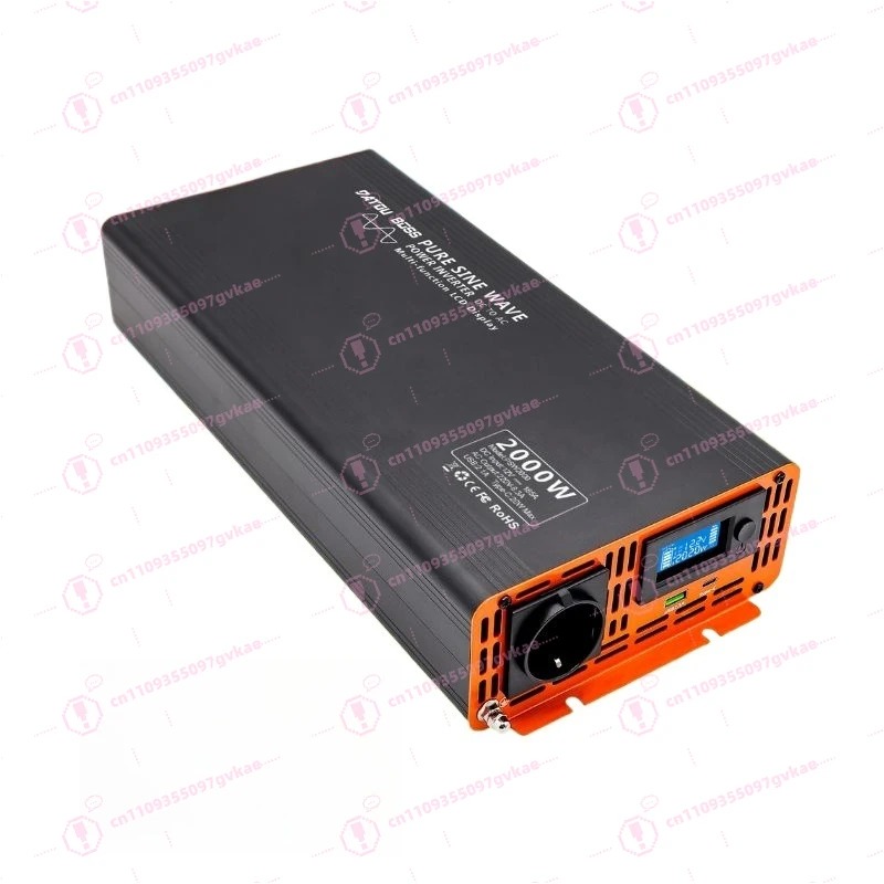 Power Inverter 12V 220V 4000W Continuous - الذروة 4000 واط 12 فولت 24