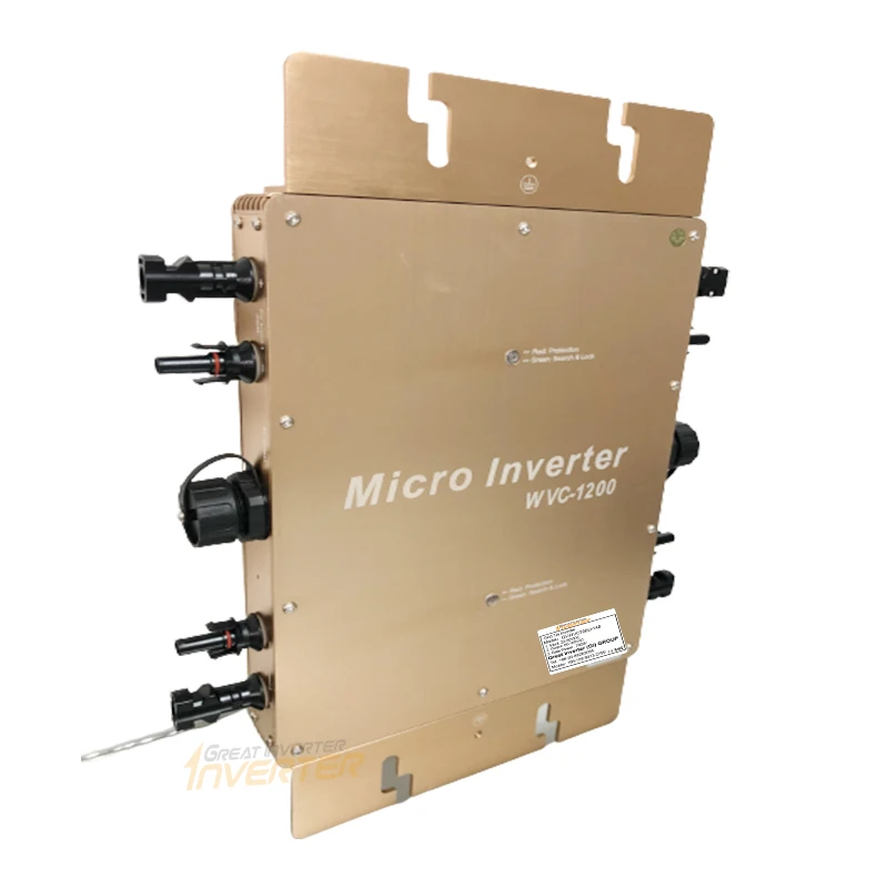Micro Inverter 1400W Solar Grid Tie - 1400 واط شبكة التعادل العاكس مقاوم