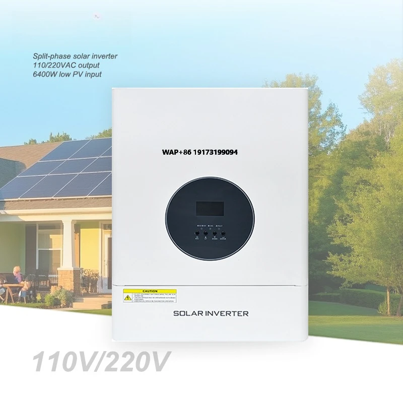 محول طاقة شمسية نقي الموجة جيب - مراجعة Split Phase Inverter 10Kw 110V 220V وسعره