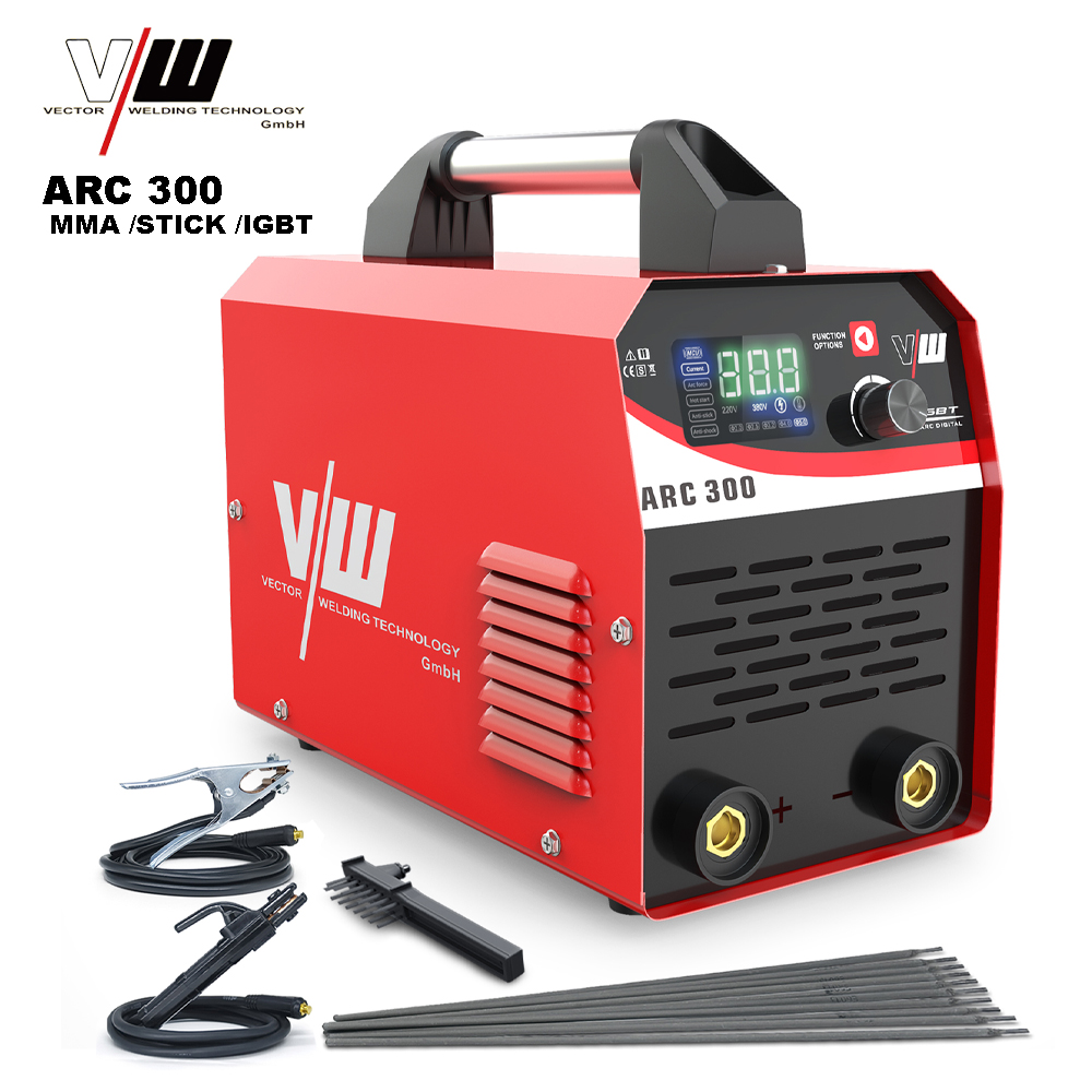 ماكينة لحام يدوية VECTOR 300A، - مراجعة Inverter Welding Machine Igbt 300A وسعره
