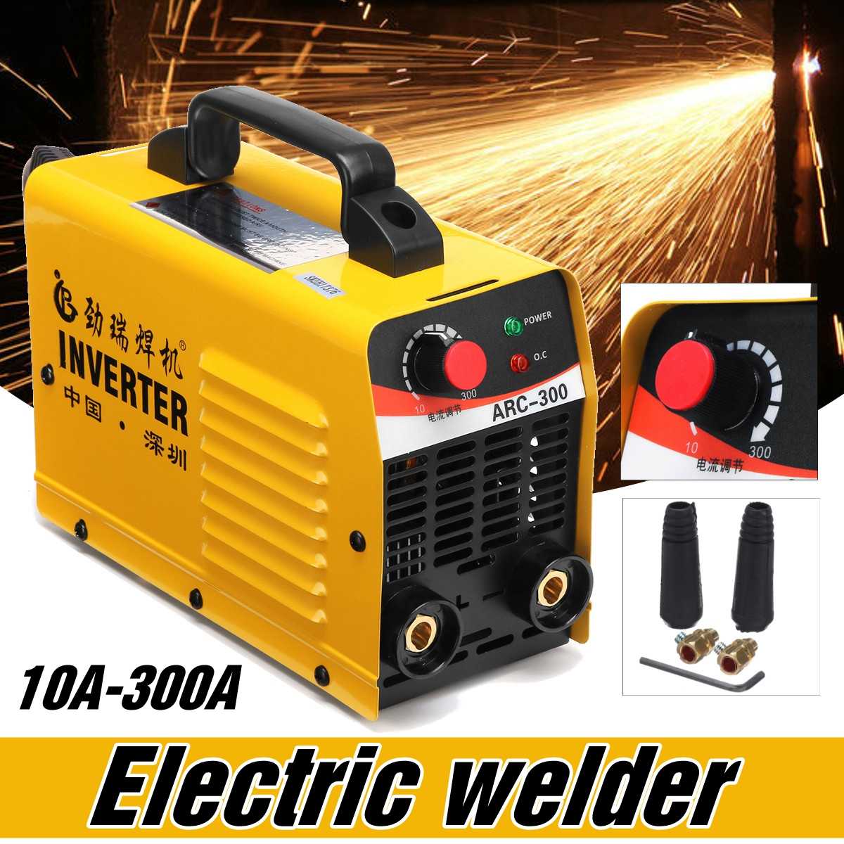 IGBT ARC 10-300A لحام ماكينة ل - مراجعة Inverter Welding Machine Igbt 300A وسعره
