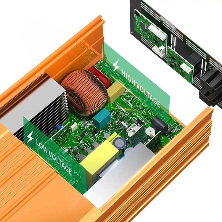 محول طاقة شمسي نقي بقدرة 5000  - مراجعة Pure Sine Wave Inverter 5000W 48V 220V وسعره