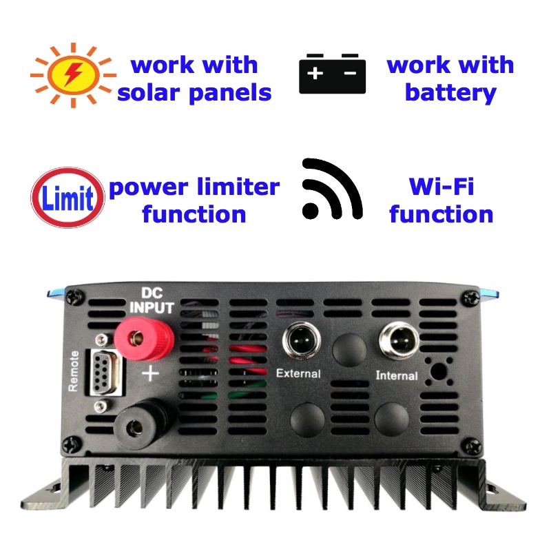 3 متر الاستشعار المحدد WIFI ال - مراجعة Grid Tie Inverter Limiter 2000W وسعره