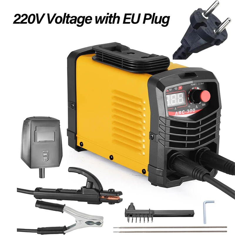 300A MMA ARC لحام 110 فولت 220 - مراجعة Inverter Welding Machine Igbt 300A وسعره