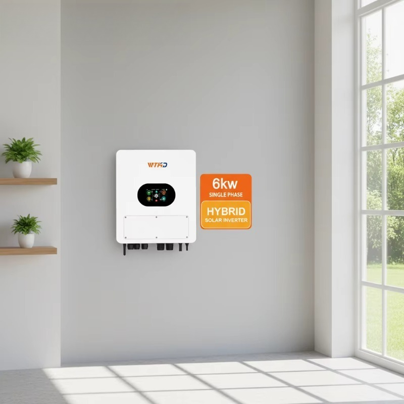 عاكس طاقة شمسية هجين IP65 48V  - مراجعة Off Grid Solar Inverter 48V 6000W وسعره